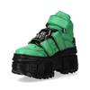 New Rock - MWALL285S8 Platform Boots - Green Product image